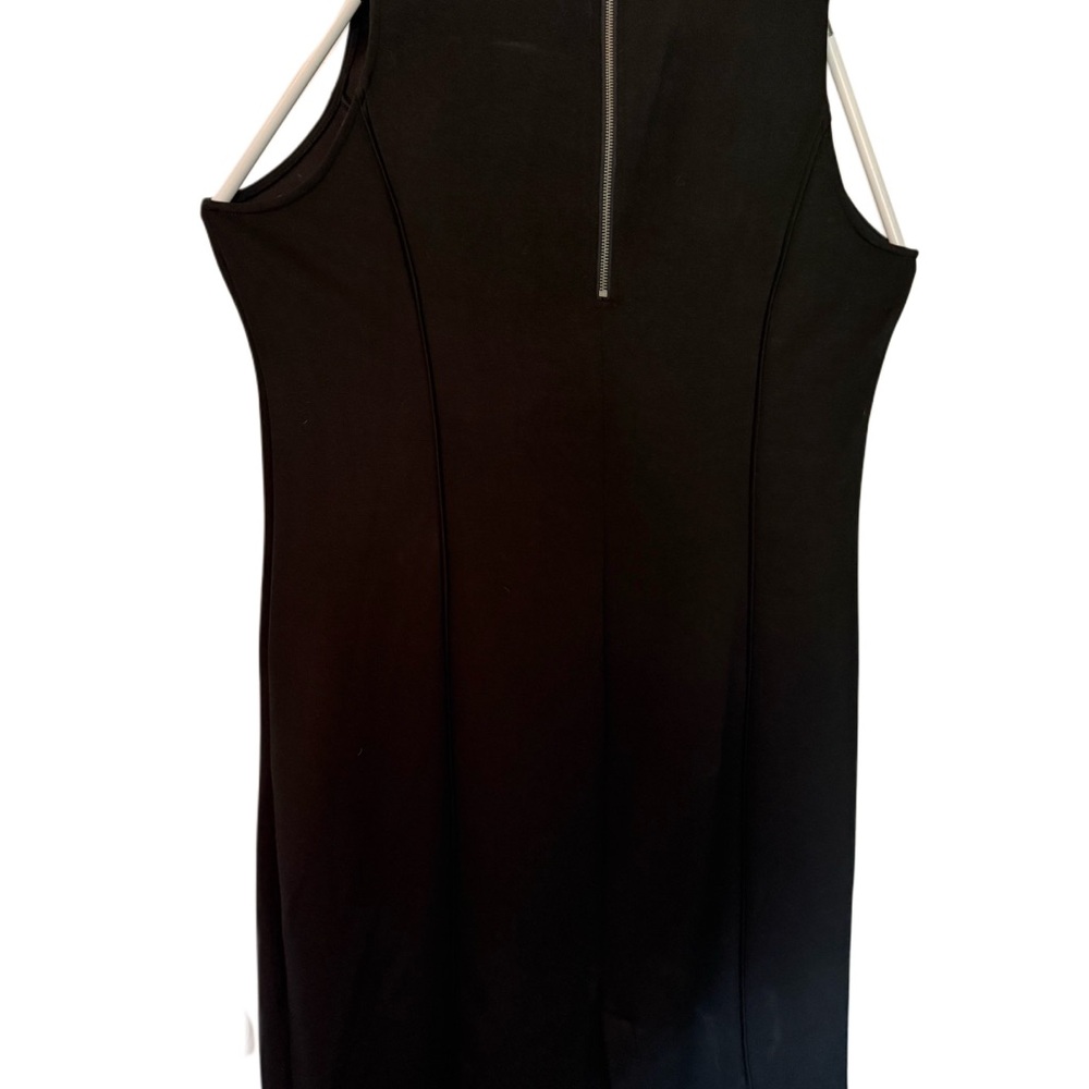 Torrid Black Mini Studio Cupro Sleeveless Bodycon Dress - Picture 5 of 14